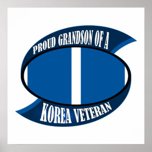 Korea Vet Grandson Poster