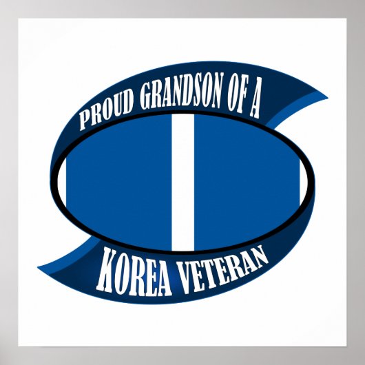 Korea Vet Grandson Poster (Voorkant)