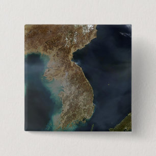 Korea Vierkante Button 5,1 Cm