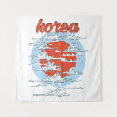 Korea Wandkleed (Voorkant)