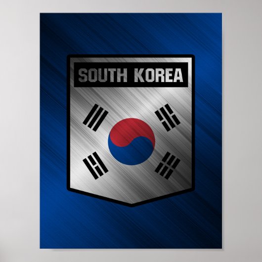 Korea, Zuid Poster (Voorkant)