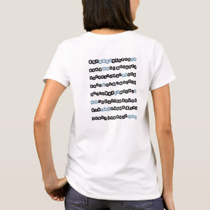 Koreaans alfabet T-shirts voor vrouwen