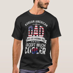 Koreaans-Amerikaanse vaders Dag Papa Zuid-Korea T-shirt