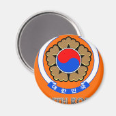 Koreaans embleem magneet (Voorkant / Achterkant)