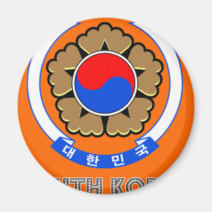 Koreaans embleem magneet