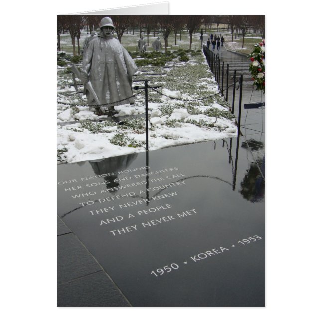 koreaans gedenkteken (Voorkant)