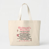Koreaans - Halmoni - Plural Verse Grote Tote Bag (Voorkant)