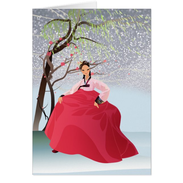 Koreaans Hanbok (Voorkant)