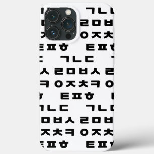 Koreaans   Hangul Alphabet iPhone 13 Pro Max Hoesje
