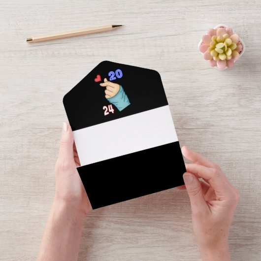 Koreaans Hart 2024 All In One Uitnodiging (VideoVideo)