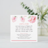 Koreaans Moeder Gedicht Kaart (Staand voorkant)