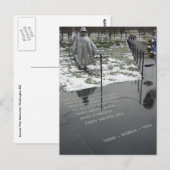 Koreaans monument briefkaart (Voorkant / Achterkant)