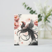 Koreaans Phoenix Briefkaart (Staand voorkant)