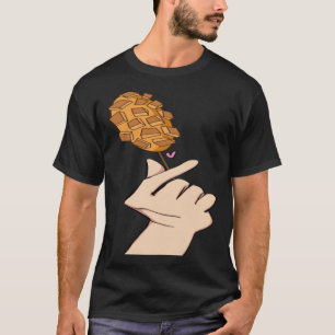 Koreaans Street food Gamja Corndog Hotdog Liefde T-shirt