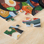 Koreaans voedsel puzzel (Zijkant)