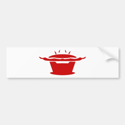 Koreaanse BBQ (고 구 이) Bumpersticker (Voorkant)