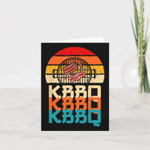 Koreaanse BBQ Design Galbi en Banchan KBBQ Kaart
