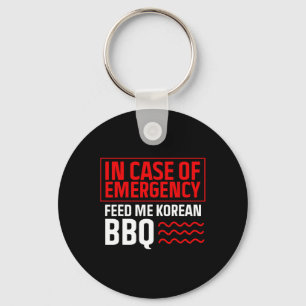 Koreaanse BBQ - Koreaanse voedsel fan - Koreaanse Sleutelhanger