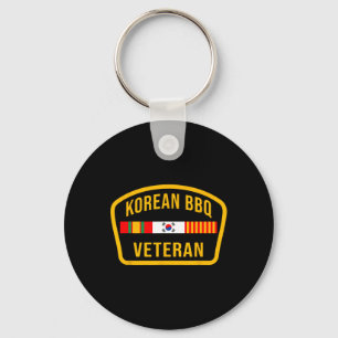 Koreaanse BBQ Veteraan Funny Food Lover Gym Cheat  Sleutelhanger