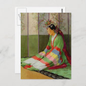 Koreaanse bride briefkaart (Voorkant / Achterkant)