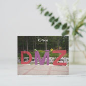koreaanse dmz briefkaart (Staand voorkant)
