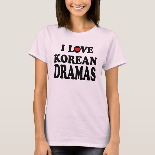 Koreaanse Dramas T-shirt (Voorkant)