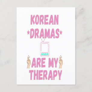 Koreaanse drama's zijn mijn therapie briefkaart