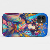 Koreaanse fee Case-Mate iPhone case (Achterkant (horizontaal))