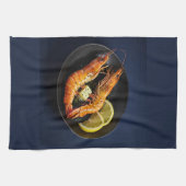 Koreaanse gegrilde koningsgarnaal (Daegae Gui) Theedoek (Horizontaal)