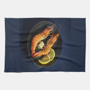 Koreaanse gegrilde koningsgarnaal (Daegae Gui) Theedoek