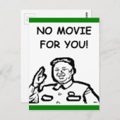 koreaanse hacking briefkaart (Voorkant / Achterkant)