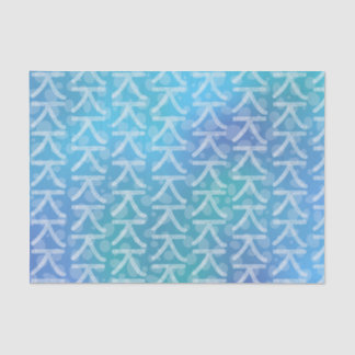 Koreaanse Hangul Letter Jei Tissuepapier