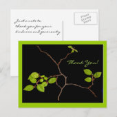 Koreaanse Hornbeam bonsai bedankt Briefkaart (Voorkant / Achterkant)