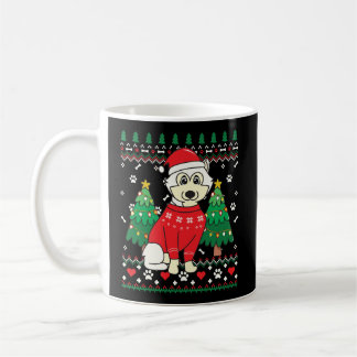 Koreaanse Jindo Kerstmis Ornament Boom Xmas Hond M Koffiemok