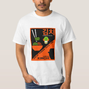 Koreaanse Kimchi Keuken Kunst T-shirt