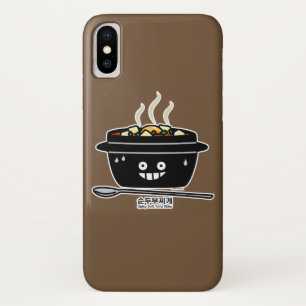 Koreaanse Kruidige zachte Tofu jjigae van de iPhone X Hoesje