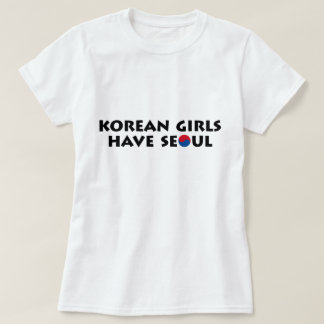 Koreaanse meisjes hebben Seoul T-shirt