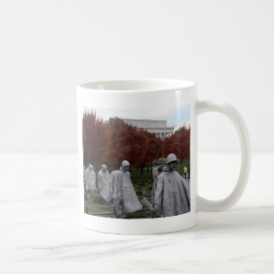 Koreaanse Memorial en Herfst van Lincoln Memorial Koffiemok