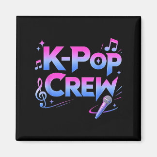 Koreaanse muziekcrew muziekfan-matchinggroep magneet