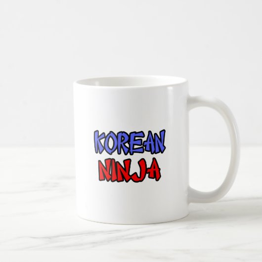 Koreaanse Ninja Koffiemok (Rechts)