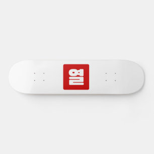 Koreaanse Nummer 10 Tien 열 【Yeol】 Hangul Skateboard