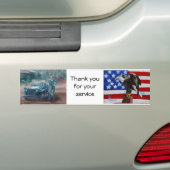 Koreaanse Oorlog Hero Bumpersticker (Op auto)