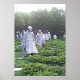 Koreaanse Oorlogsveteranen Memorial Serie twee Poster