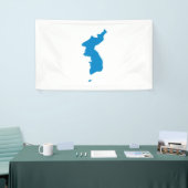 Koreaanse Unificatievlag Spandoek (Beurs)