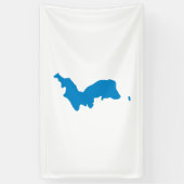 Koreaanse Unificatievlag Spandoek (Verticaal)