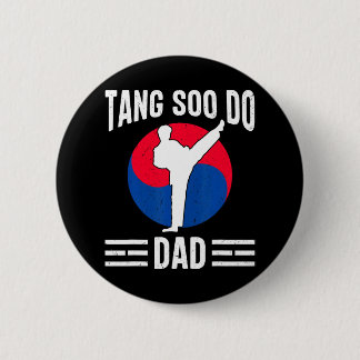 Koreaanse vechtsporten Koreaanse Karate Tang Soo D Ronde Button 5,7 Cm