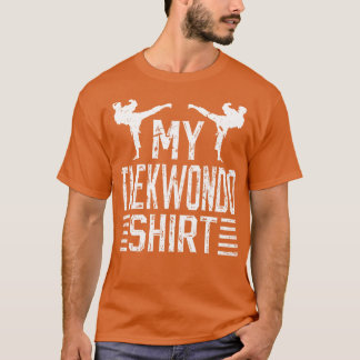 Koreaanse vechtsporten Mijn Taekwondo T-shirt