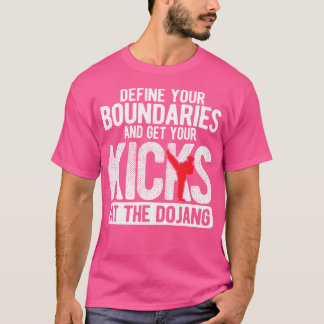 Koreaanse vechtsporten Taekwondo T-shirt