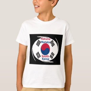 Koreaanse vibes: een boodschap van vrede t-shirt
