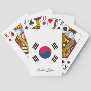 Koreaanse vlagspelen, Zuid-Korea speelkaarten